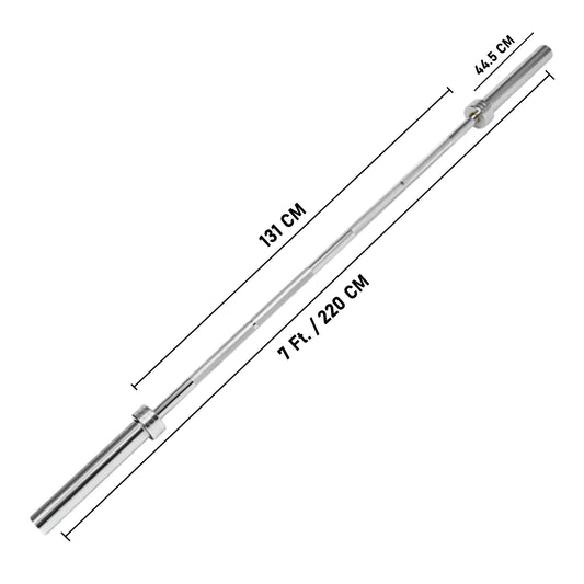 1441 Fitness 7 ft Olympic Barbell with Collars  - 20 Kg