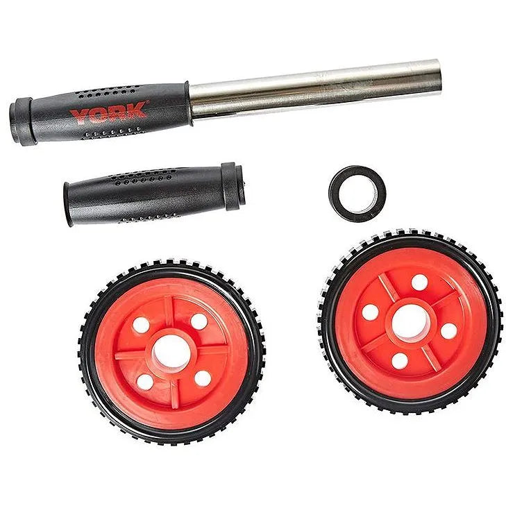 York Fitness Ab Roller Exercise Wheel 60465
