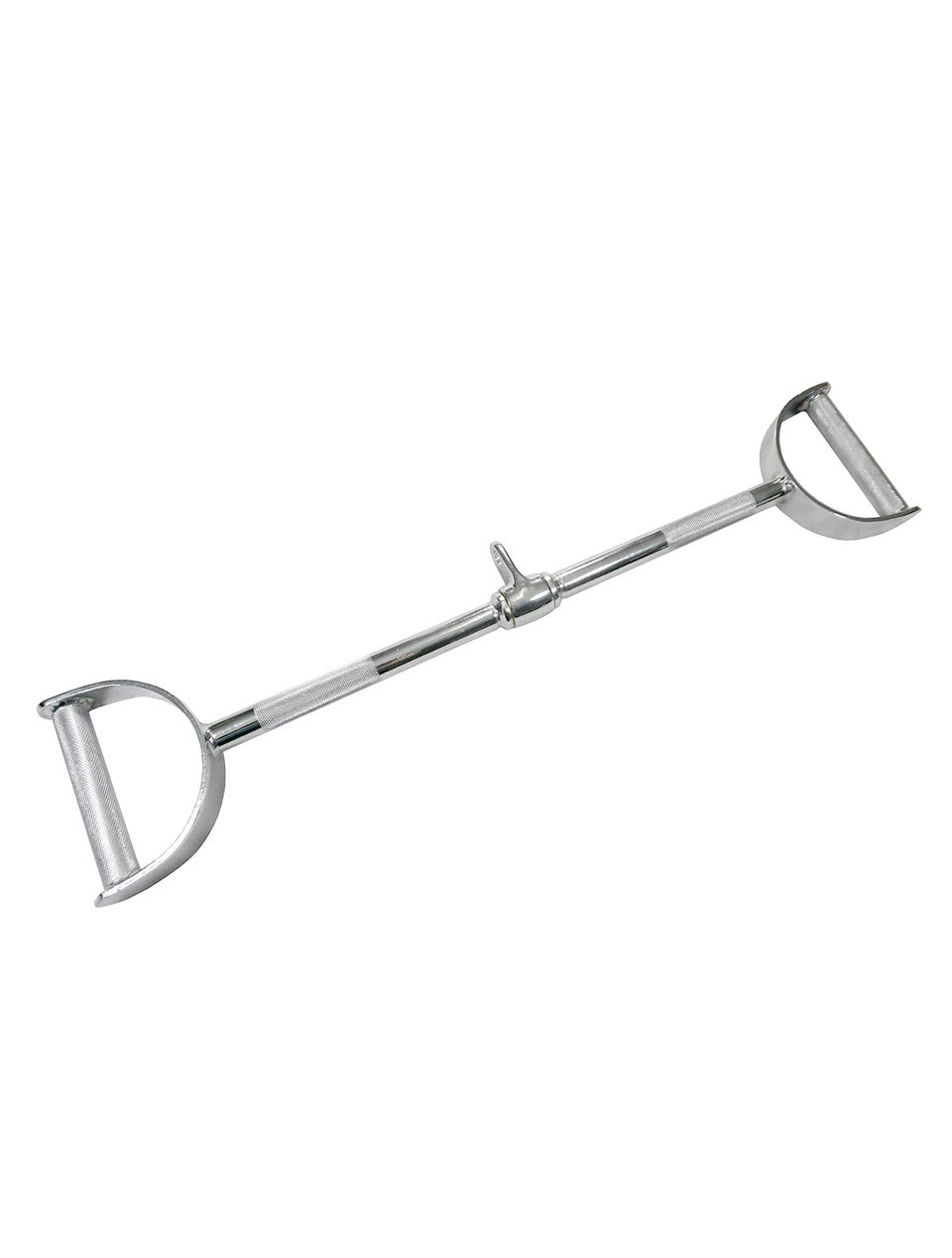 Lat Attachment - Straight Lat Pull Down Bar with D Handle - 35 Inches