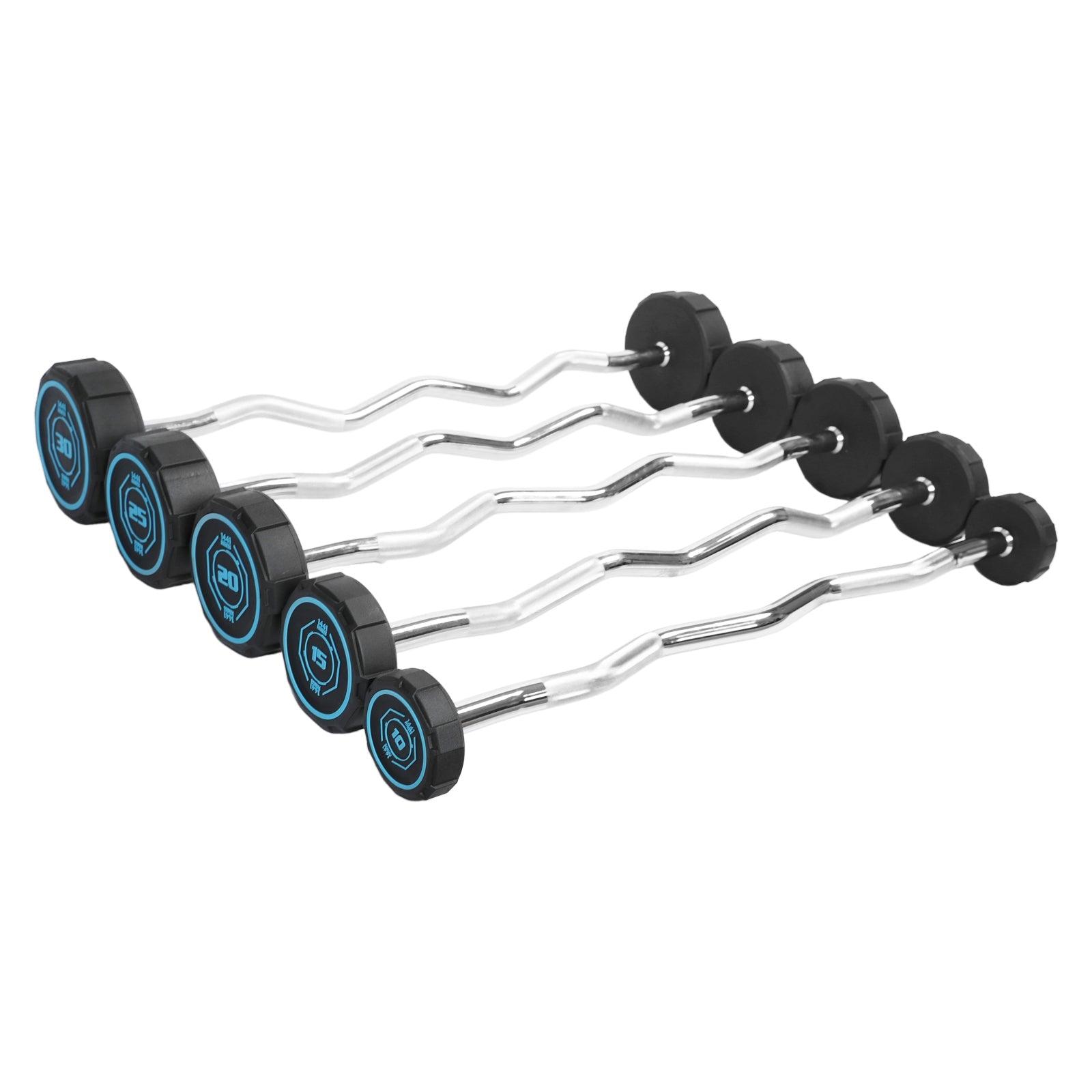 1441 Fitness Fixed Curl Barbell Weight - 10 kg - 50 kg