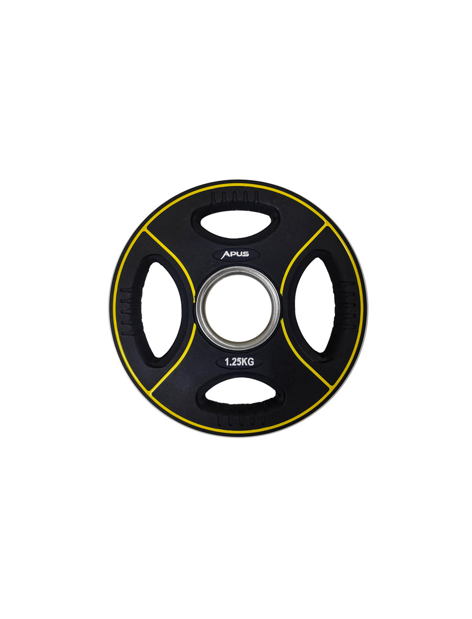 APUS Premium Olympic Rubber Weight Plates (1.25 to 25 KG) - With 3 years commercial warranty
