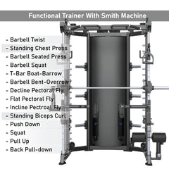 1441 Fitness Prestige Series Functional Trainer with Smith Machine - 41FE6247