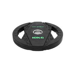 1441 Fitness Black Rubber Dual Grip Plate - 2.5 kg to 20 Kg (Sold as per Piece)