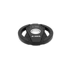 1441 Fitness Black Rubber Dual Grip Plate - 2.5 kg to 20 Kg (Sold as per Piece)