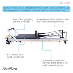 Align-Pilates C8-Pro Reformer