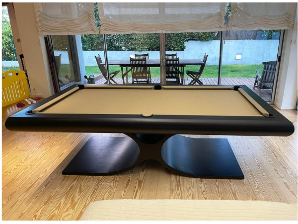 Bilhares Europa Edra Modern Pool Table Drop Pocket 8ft