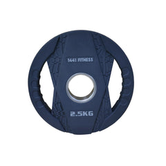 1441 Fitness Black Rubber Dual Grip Plate - 2.5 kg to 20 Kg (Sold as per Piece)