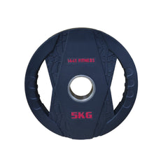 1441 Fitness Black Rubber Dual Grip Plate - 2.5 kg to 20 Kg (Sold as per Piece)