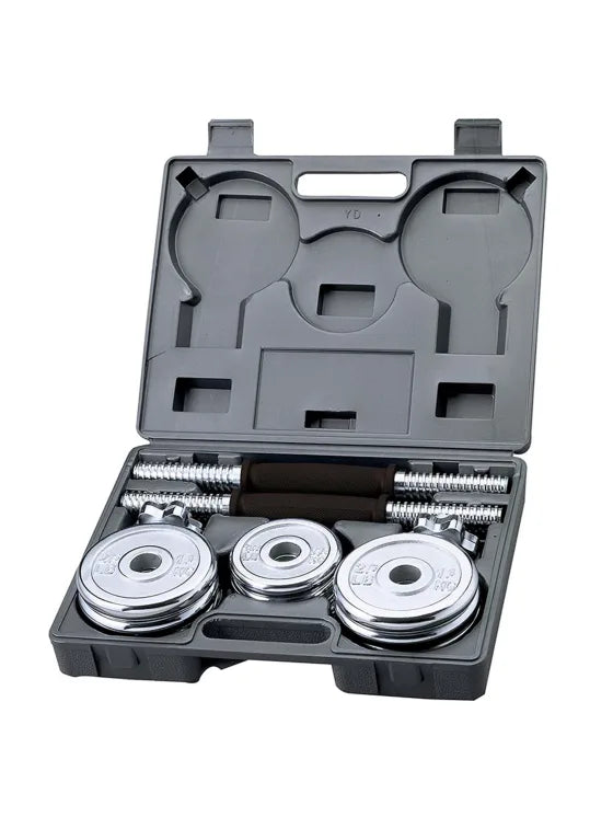 Body Sculpture Chrome Dumbbell Set