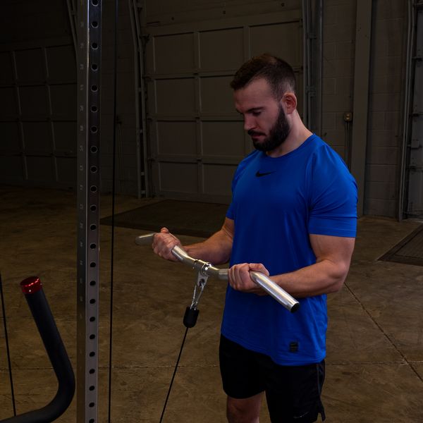 Body Solid Aluminum Revolving Curl Bar MB229A