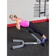 Body Solid 45 Degree Back Hypertension Bench GHYP345