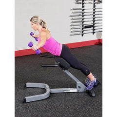 Body Solid 45 Degree Back Hypertension Bench GHYP345