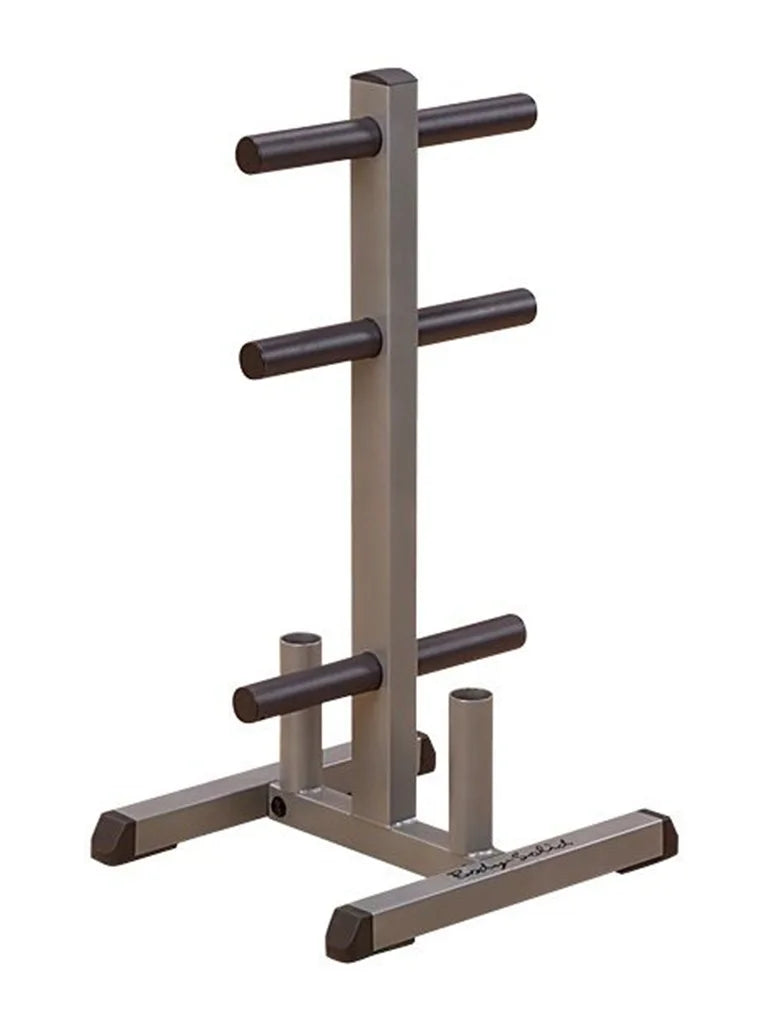 Body Solid Olympic Plate Tree & Bar Holder