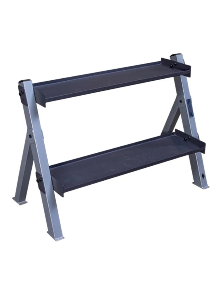 Body Solid Reversible Dumbbell and Kettlebell Rack GDKR100