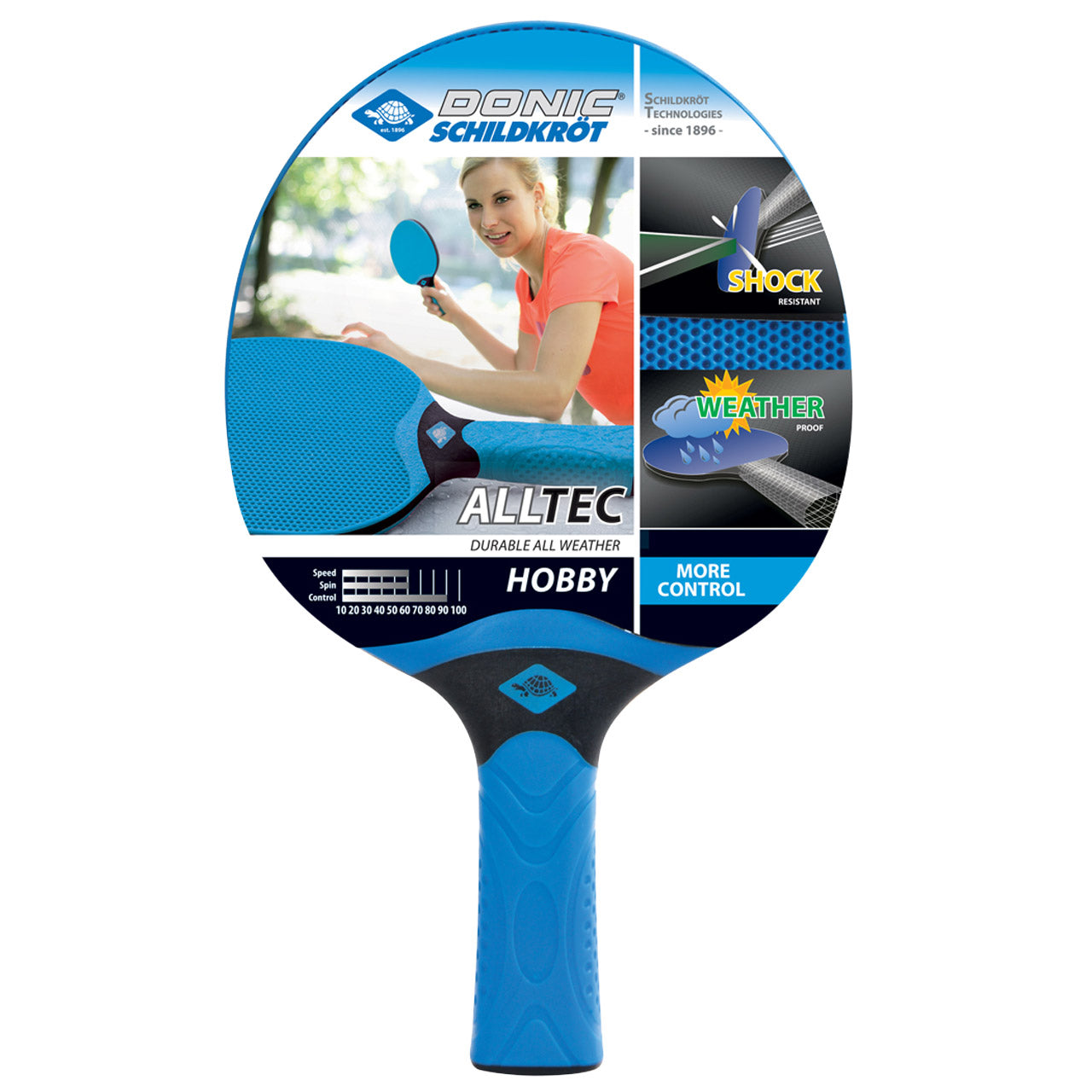 DONIC Table Tennis Alltec Hobby Bat