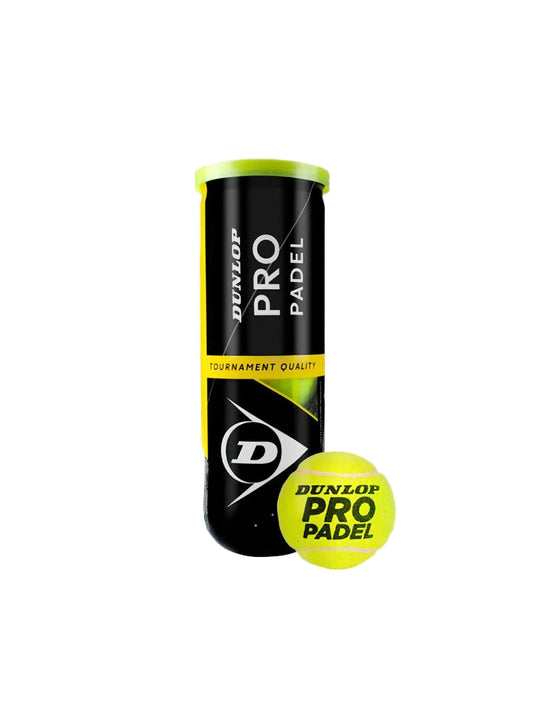 Dunlop Pro Padel Balls 3 Pet
