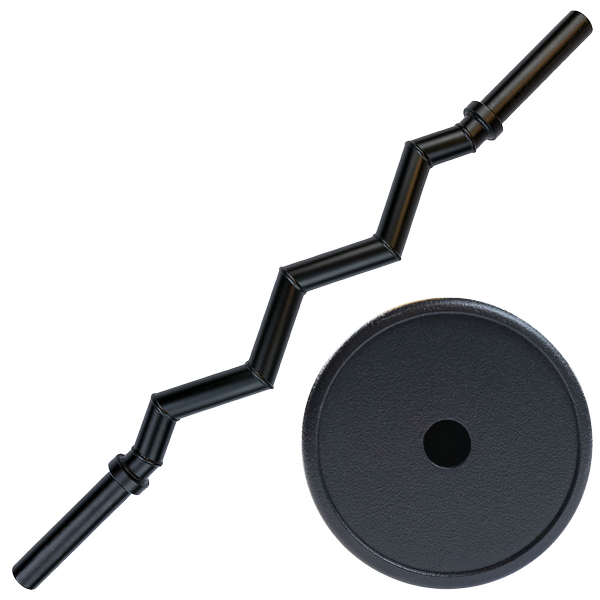 Fat Curl Bar Black OB48F