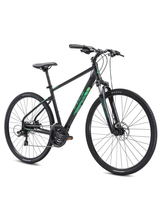Fuji Traverse 1.7 - Satin Black / Green
