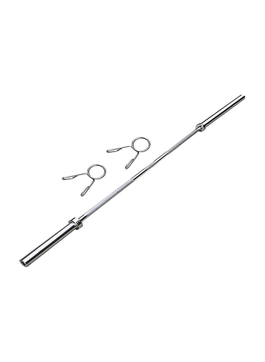 Harley Fitness 120cm Olympic Barbell Bar With Spring Collar