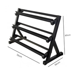 Harley Fitness 3 Tier Dumbbell Rack