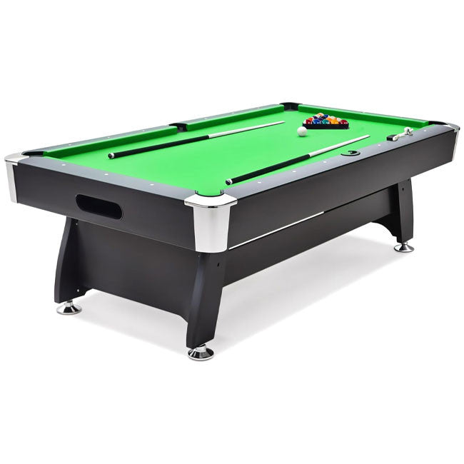 Harley Fitness 8x4 Green Professional Billiard Pool Table