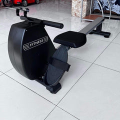 Harley Fitness Adjustable, Movable and Folding Air Resistance Rower