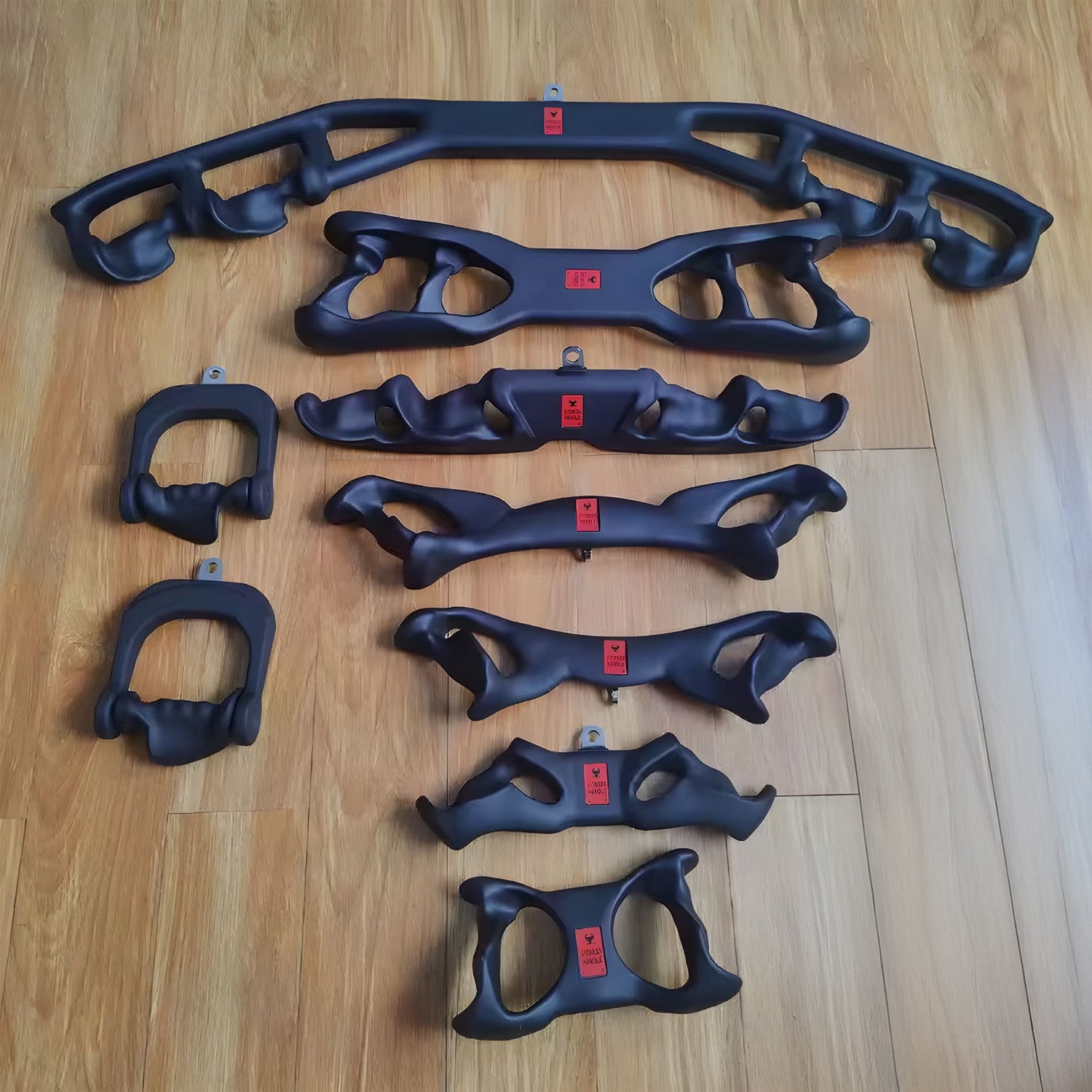 Harley Fitness Multi-Grip Cable Handle Set (Lat & Row Attachments) – Without Stand