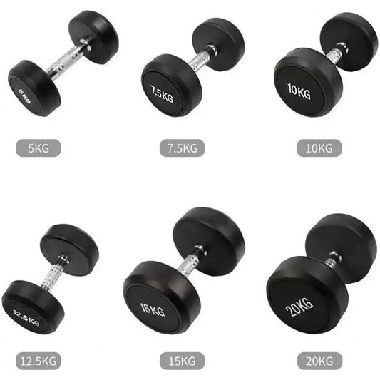 Harley Fitness TPU Commercial Dumbbells Pair