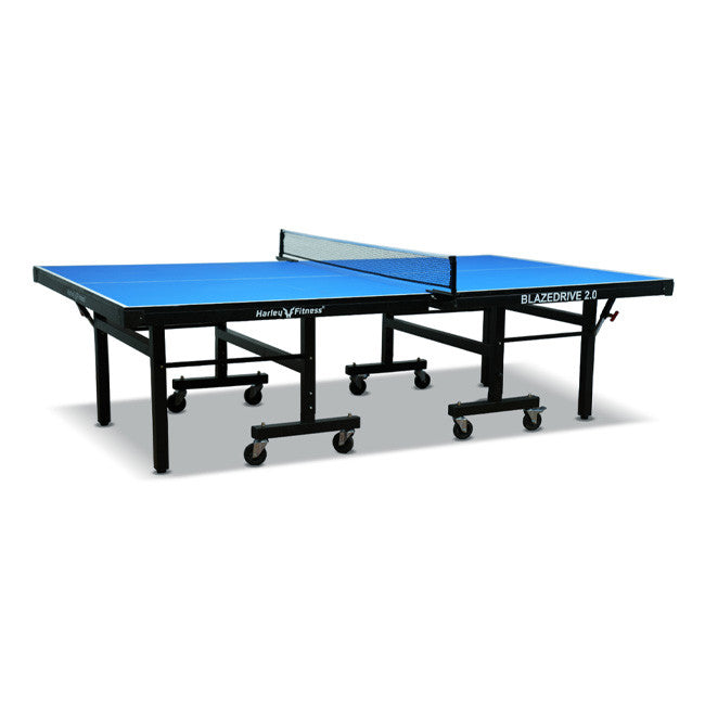 Harley Fitness Table Tennis Table Heavy Duty Blaze Drive 2.0 (Tournament Quality)