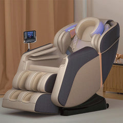 Harley Fitness Zero Gravity Massager Chair with Stretching, Tapping, Heating Back and Foot Full Body Massage Chair