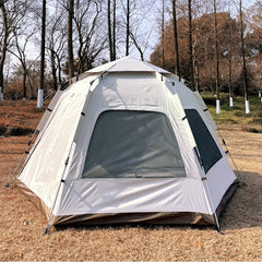 Harley Fitness Quick Open Hexagonal Tent (240cm x 240cm x 170cm) - 2086