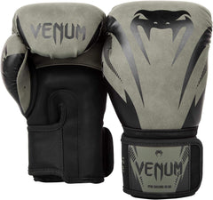 Venum Impact Boxing Gloves - Khaki/Black