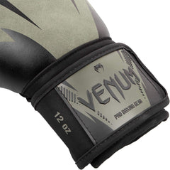 Venum Impact Boxing Gloves - Khaki/Black