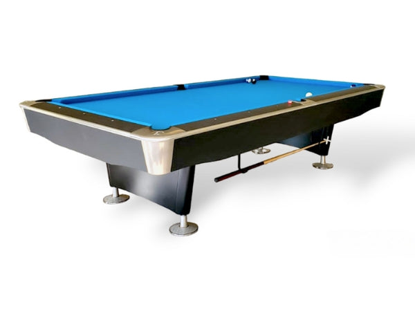 Knight Shot Galaxy Commercial Billiard Table Ball Return System 9ft Black