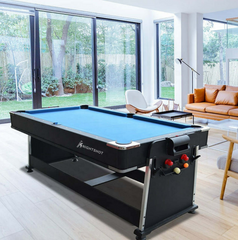 Knight Shot Rotating Multi Game Table 4 In 1 7ft