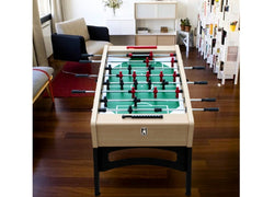 Knight Shot ST125 Home Use Foosball Table with Telescopic Seamless Steel Rods