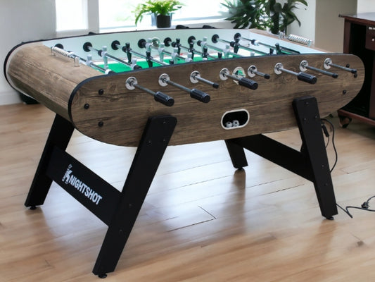 Knight Shot ST132 Home Use Foosball Table With Blue Led Light