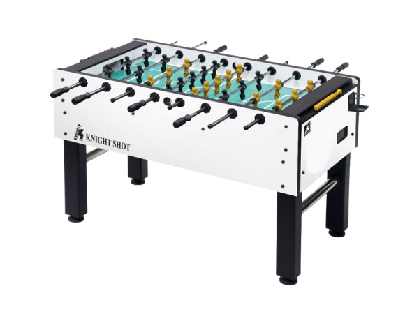 Knight Shot ST850A Semi-Commercial Foosball Table with Black and Yellow Players