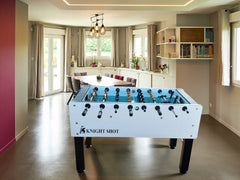 Knight Shot ST850A Semi-Commercial Foosball Table with Black and Yellow Players