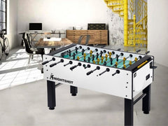 Knight Shot ST850A Semi-Commercial Foosball Table with Black and Yellow Players