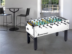 Knight Shot ST850A Semi-Commercial Foosball Table with Black and Yellow Players