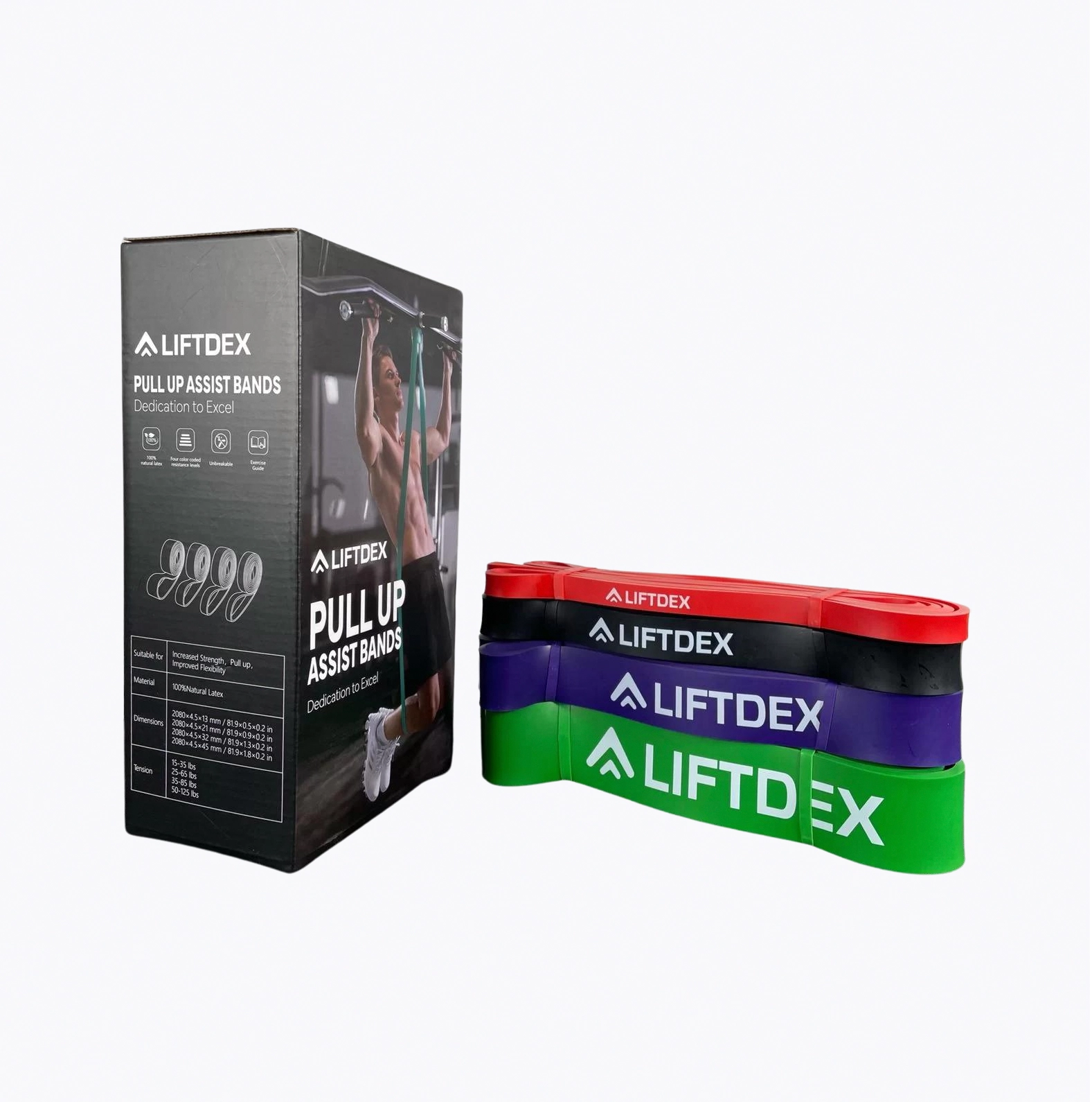 Liftdex Resistance Band (Set of 4)