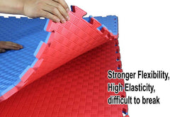 MF Eva Interlocking Foam Mat - Red/Blue 25mm