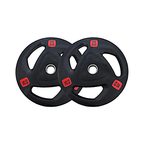 Miracle Fitness Premium Tri Grip Weight Plates 2.5kg - 25kg Sold as Pair