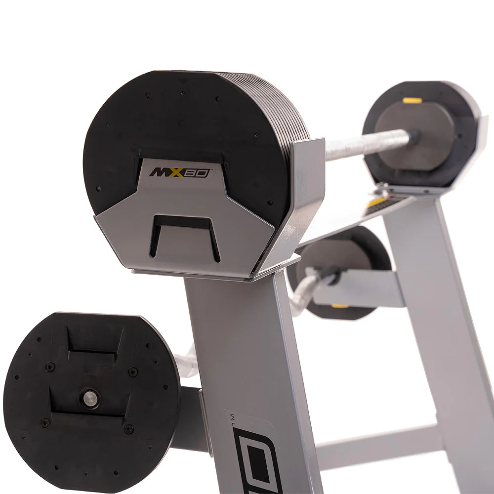 MX80 Ez & Straight Barbell System with Stand