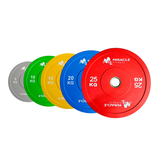 MF Color Bumper Plates 5 Kg to 25 Kg