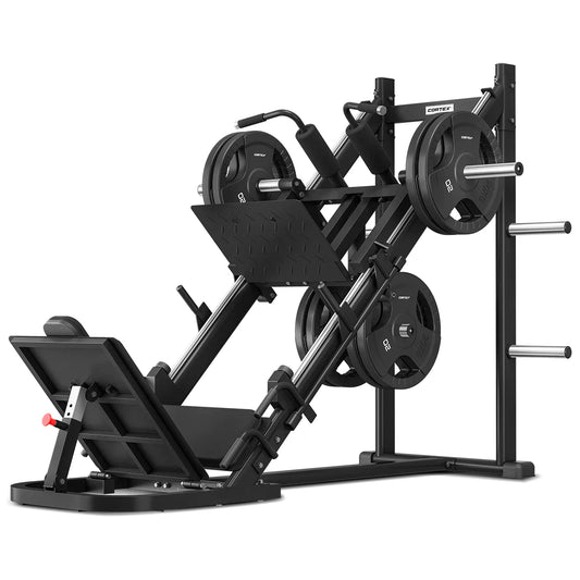 Miracle Fitness HD-57 Plate-Loaded Linear Leg Press and Hack Squat