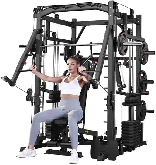 Multi Functional Smith Machine with Cable Crossover MF-0990