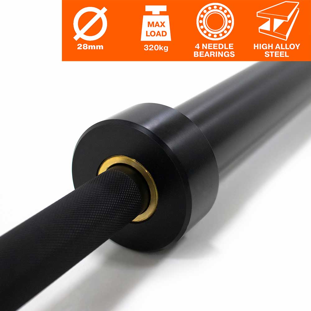 Powercore 4.0 Weight Lifting Olympic Bar 7Ft (320 Kg)