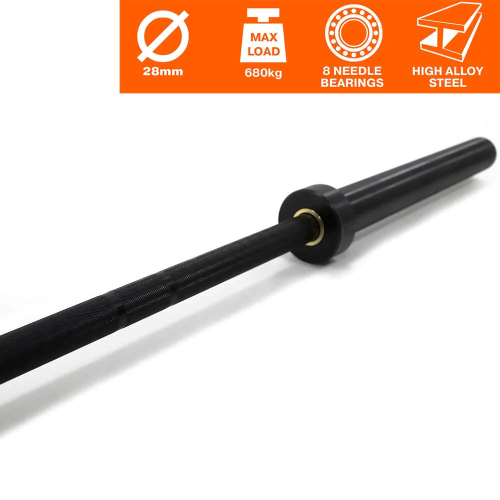 Powercore 8.0 Olympic Weightlifting Bar (680kg) Black